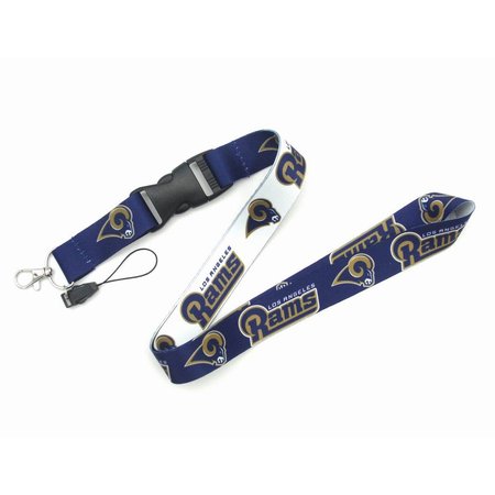 Los Angeles Rams NFL Neck Lanyard Football Teams Detachable Strap Lanyards for Cellphone Holder